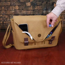 ENHANCE Venturer's Canvas Messenger Bag