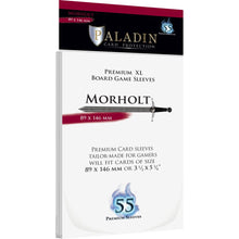 Paladin Clear Sleeves Morholt 89mmx146mm 55 Sleeves Per Pack