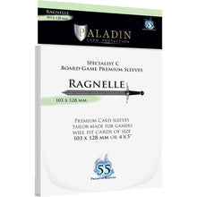 Paladin Clear Sleeves Ragnelle 103mmx128mm 55 Sleeves Per Pack