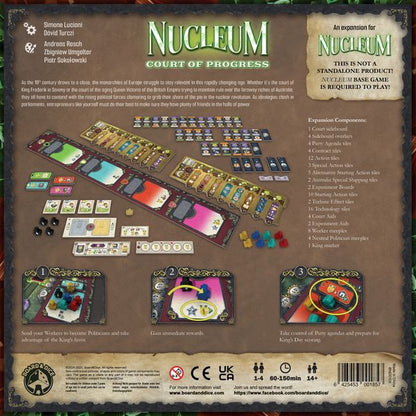 Nucleum: Court of Progress Board Game