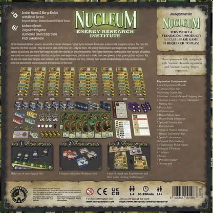 Nucleum: Energy Research Institute Board Game