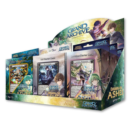 Grand Archive TCG: Dawn of Ashes Starter Deck Display
