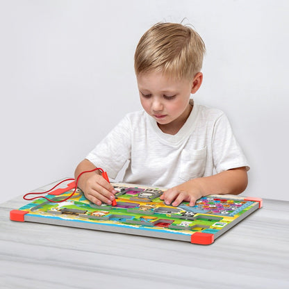Learning Journey: Sort & Learn Magnetic Puzzle Farm Toy