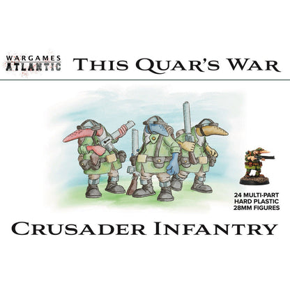 Wargames Atlantic Quar Crusader Infantry