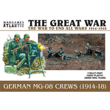 Wargames Atlantic German MG-08 Crews 1914-1918