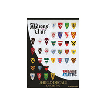 Wargames Atlantic Barons' War Shield Decals 02: Knights 02