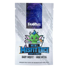 Fanroll: Mystery Misfit Mini Metal Polyhedral Dice Set