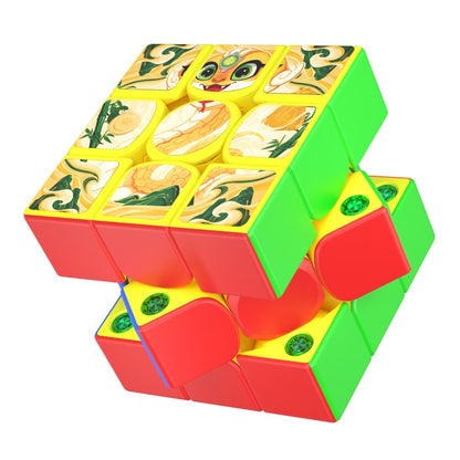 GAN: GAN356 M E 2025 Lunar New Year Edition 3—3 Cube Toy