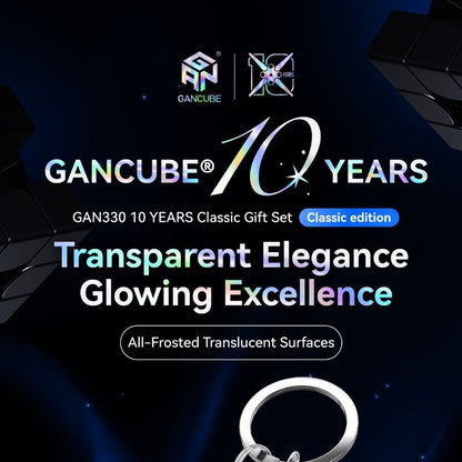GAN: GAN330 Keychain 10 Years Special Edition 3—3 Cube Toy