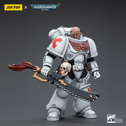 Warhammer Collectibles: 1/18 Scale White Scars Assault Intercessor Brother Batjargal