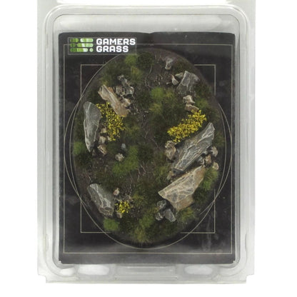 Gamers Grass Battle Ready Bases Highland Oval 120mm x1