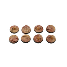 Gamers Grass Battle Ready Bases Badlands Round 25mm x10
