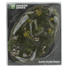 Gamers Grass Battle Ready Bases Highland Oval 170mm x1
