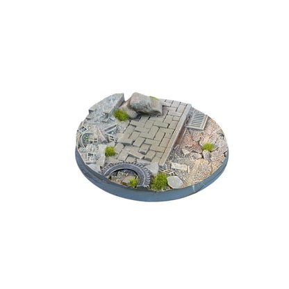 Gamers Grass Battle Ready Bases Urban Warfare Round 60mm x2