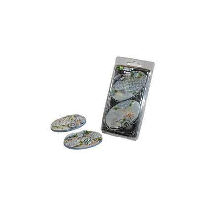 Gamers Grass Battle Ready Bases Urban Warfare Oval 90mm x2