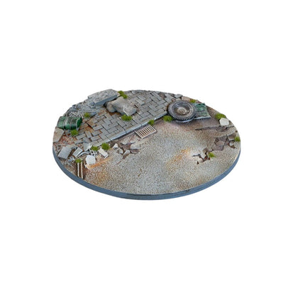 Gamers Grass Battle Ready Bases Urban Warfare Oval 120mm x1