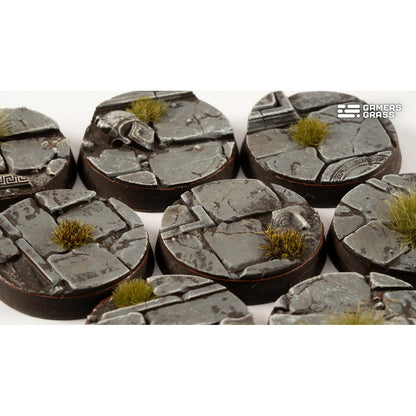 Gamers Grass Battle Ready Bases Temple Round 28mm x8
