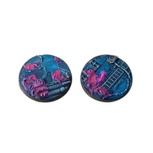 Gamers Grass Battle Ready Bases Alien Infestation Round 60mm x2