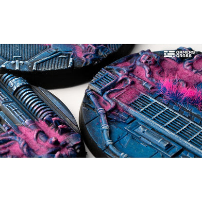 Gamers Grass Battle Ready Bases Alien Infestation Round 60mm x2