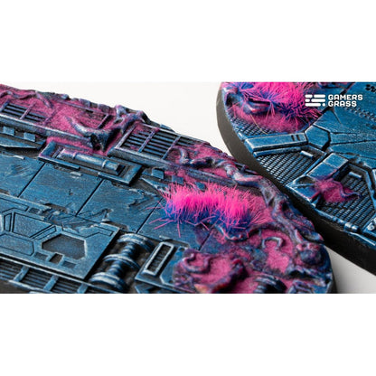 Gamers Grass Battle Ready Bases Alien Infestation Oval 90mm x2