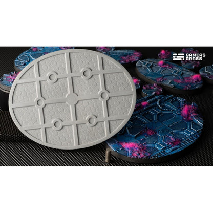 Gamers Grass Battle Ready Bases Alien Infestation Oval 120mm x1