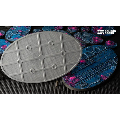 Gamers Grass Battle Ready Bases Alien Infestation Oval 170mm x1