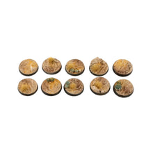 Gamers Grass Battle Ready Bases Deserts of Maahl Round 25mm x10