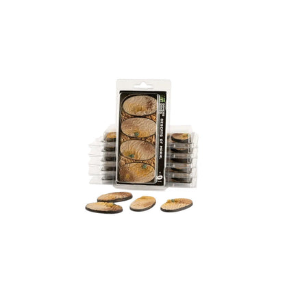 Gamers Grass Battle Ready Bases Deserts of Maahl Oval 60mm x4