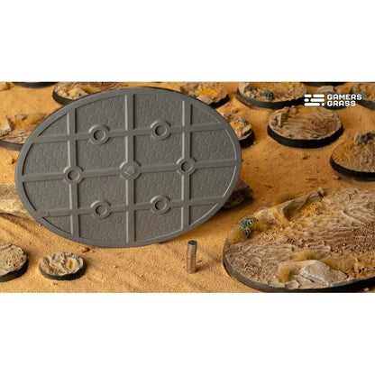 Gamers Grass Battle Ready Bases Deserts of Maahl Oval 120mm x1