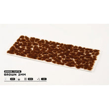Gamers Grass Grass Tufts 2mm Brown