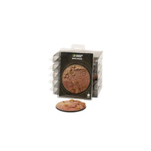 Gamers Grass Battle Ready Bases Badlands Round 90mm x1
