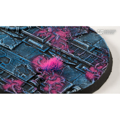Gamers Grass Battle Ready Bases Alien Infestation Round 80mm x1