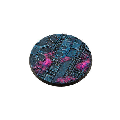 Gamers Grass Battle Ready Bases Alien Infestation Round 90mm x1