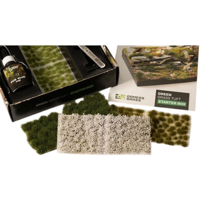 Gamers Grass Box Sets Grass Tuft Starter Box Green