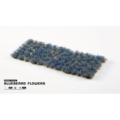 Gamers Grass Grass Tufts Flowers Bluebeard