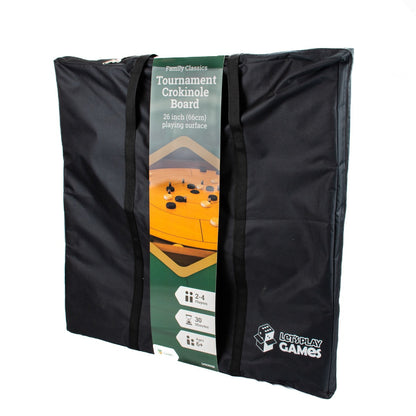 LPG Classics Tournament Crokinole Board and Carry Bag