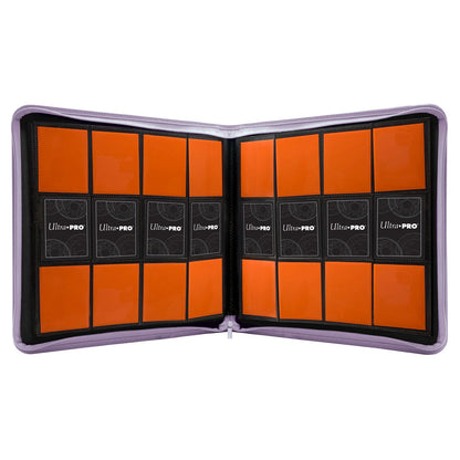 Ultra Pro: UP15742 Vivid 12-Pocket Zippered PRO-Binder: Purple