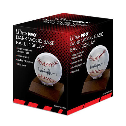 Ultra Pro: UP81675 Baseball Dark Wood Holder