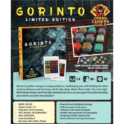 Gorinto Limited Edition Board Game