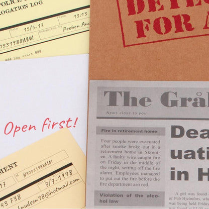 Detective For A Day: Murder on the Graduation Party Board Game