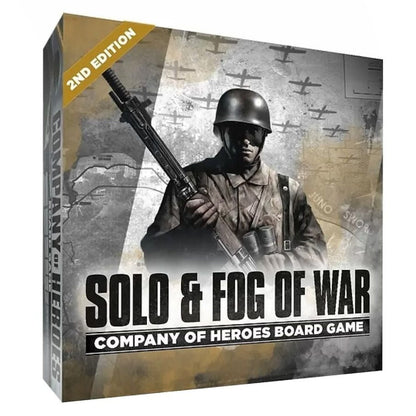 Company of Heroes 2nd Edition Solo & Fog of War Expansion Board Game