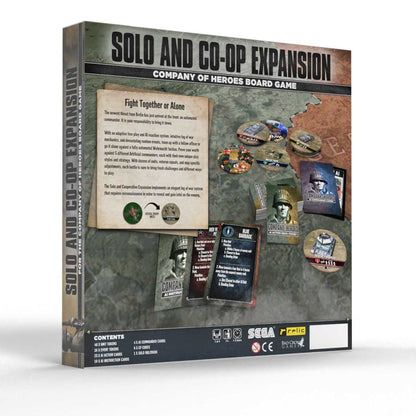 Company of Heroes 2nd Edition Solo & Fog of War Expansion Board Game