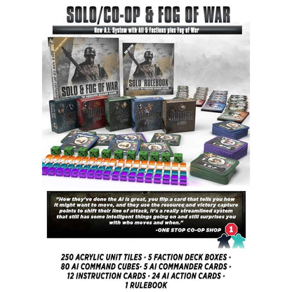 Company of Heroes 2nd Edition Solo & Fog of War Expansion Board Game