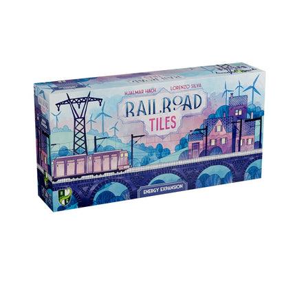 Railroad Tiles Energy Expansion Board Game