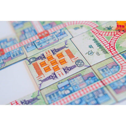 Railroad Tiles Energy Expansion Board Game