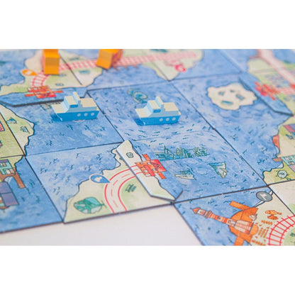 Railroad Tiles Lakes Expansion Board Game