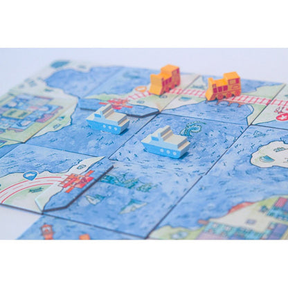 Railroad Tiles Lakes Expansion Board Game