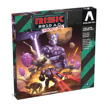 Risk 2210 A.D. Frontline Expansion Board Game