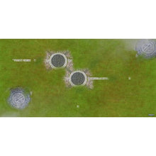 GamerMats: Stone Ruins XL Wargame Mat 36"x72