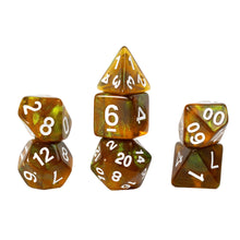 Sirius Dice Treasure Series Peridot Dice Set 7